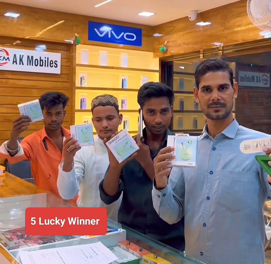 Lucky draw winner